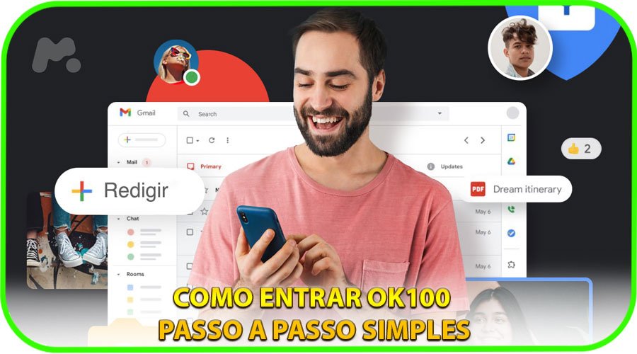 Como entrar OK100 - passo a passo simples